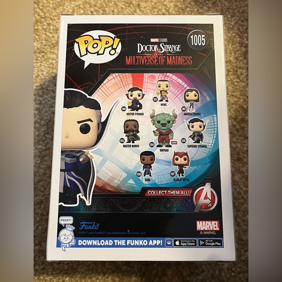 Dr. Strange Multiverse of Madness Bobblehead Funko Pop, New - Picture 5 of 6
